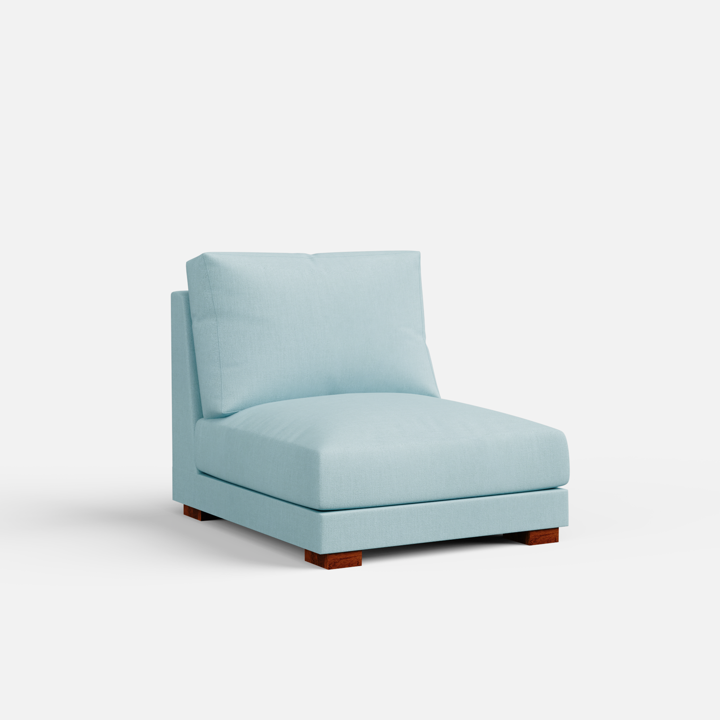 Derek Modular U- Shaped sofa with ottoman - 62" Left Chaise with 34" Ottoman | 123" Middle | 62" Right Chaise with 34" Ottoman