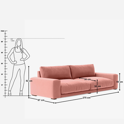 Derek 5 Seater Sofa - 108"