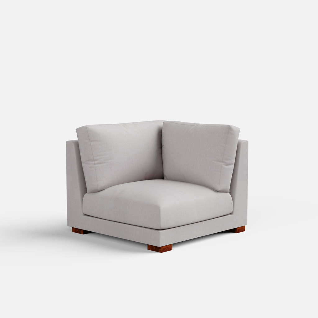 Derek modular right arm 5 seater sofa with ottoman - 127.5" | 61.6" Left chaise with 34" Ottoman