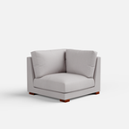 Derek modular right arm 5 seater sofa with ottoman - 127.5" | 61.6" Left chaise with 34" Ottoman