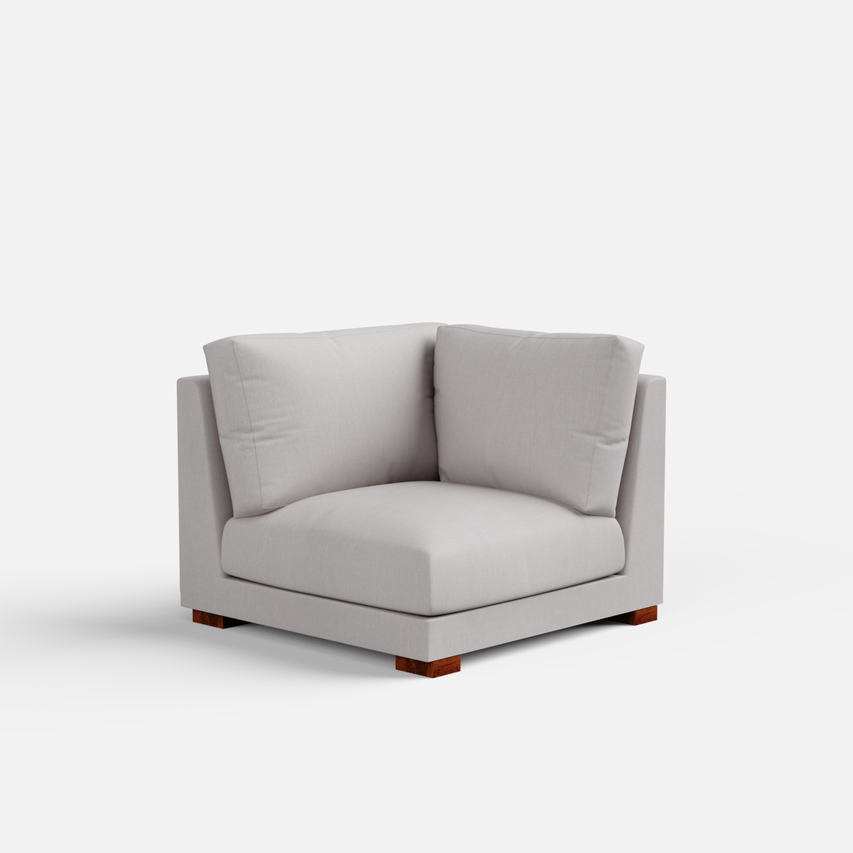 Derek modular right arm 5 seater sofa with ottoman - 127.5" | 61.6" Left chaise with 34" Ottoman