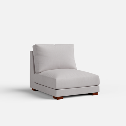 Derek modular right arm 5 seater sofa with ottoman - 127.5" | 61.6" Left chaise with 34" Ottoman