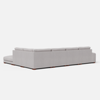 Derek modular right arm 5 seater sofa with ottoman - 127.5" | 61.6" Left chaise with 34" Ottoman