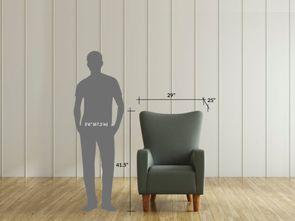 Cassidy Wingback Accent Chair