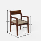 Kiyomi Upholstered Chair - Set of two