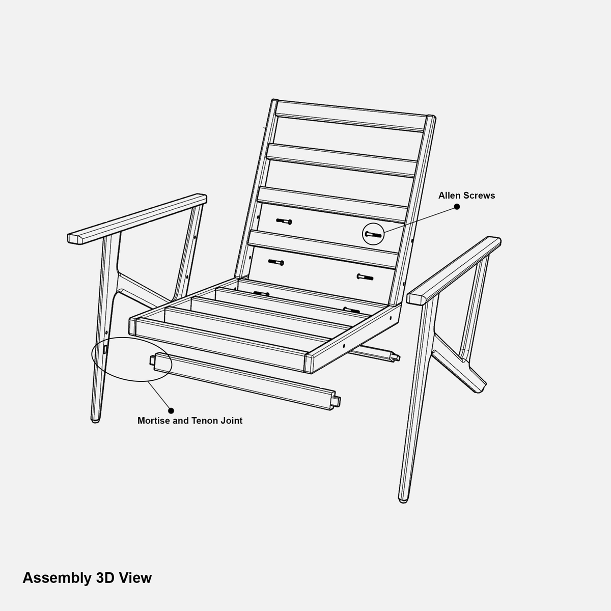 Erne Bouclé Accent Chair