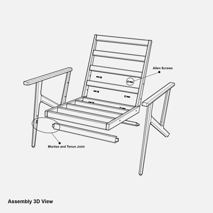 Erne Bouclé Accent Chair