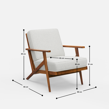 Erne Bouclé Accent Chair