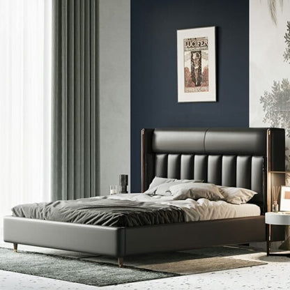 Singapore Upholstered Bed Without Storage In Leatherette