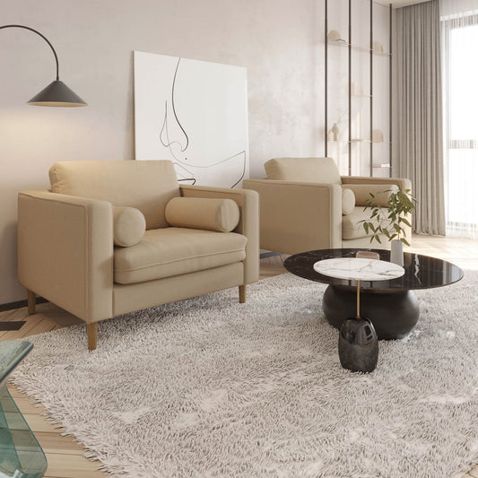 Palo Sofa | Chair (3.5 feet) | Removable Fabrics