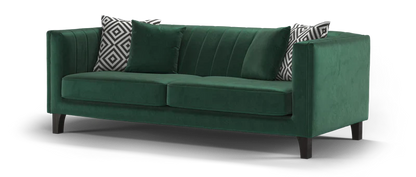 Wildo Luxury Sofa Set in Suede