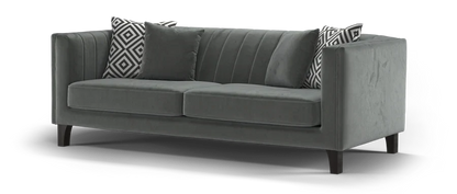 Wildo Luxury Sofa Set in Suede