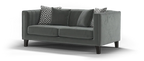 Wildo Luxury Sofa Set in Suede