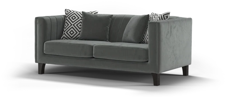 Wildo Luxury Sofa Set in Suede