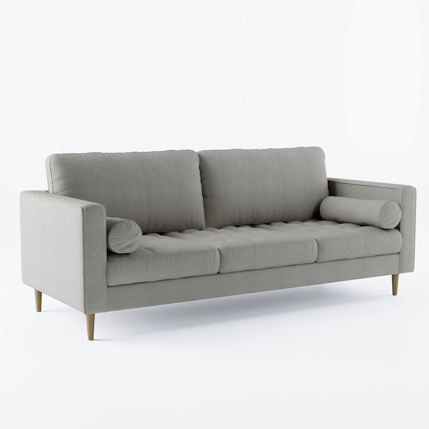 Palo Sofa T (Split Seats) | 3+ Seater (7 feet) | Tufted
