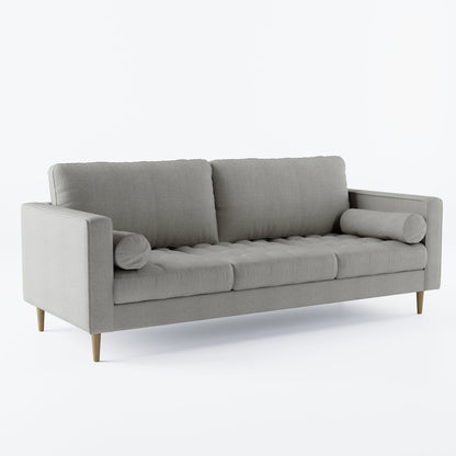 Palo Sofa T (Split Seats) | 3+ Seater (7 feet) | Tufted