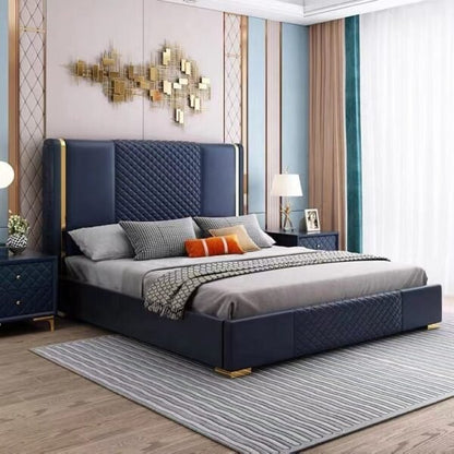 Hamilton Upholstered Bed Without Storage In Leatherette