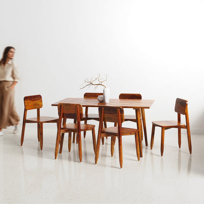 Helena Dining Table Set - Large 6 Seater/150 cm