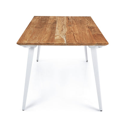 Serenity Dining Table XL (6x3 feet) - Solid Teak/Walnut/Oak Wood