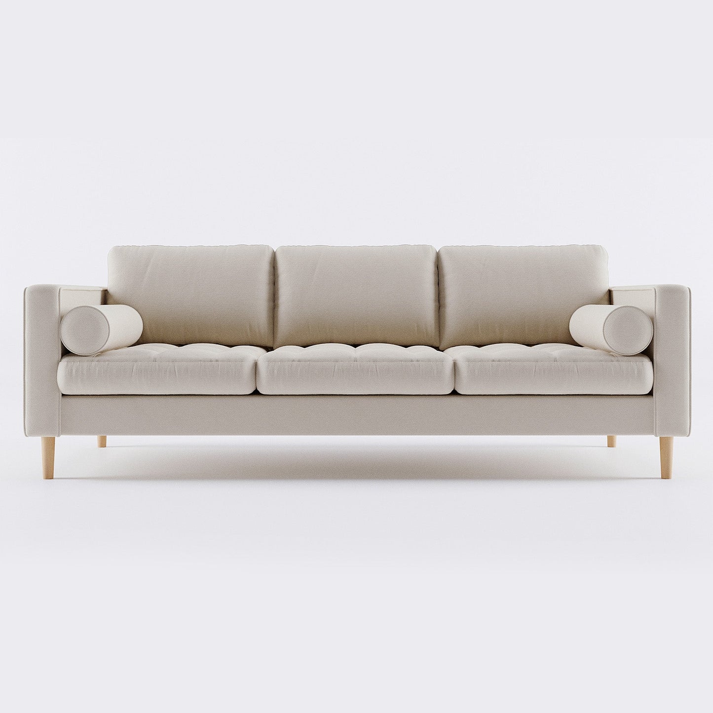 Palo Sofa T (Split Seats) | 3+ Seater (7 feet) | Tufted