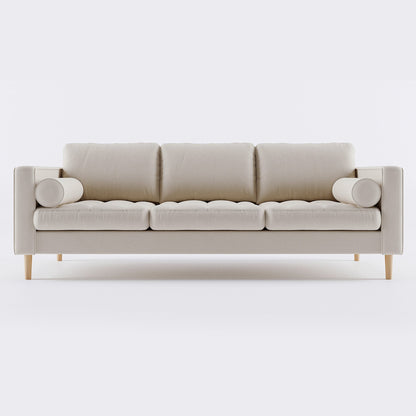 Palo Sofa T (Split Seats) | 3+ Seater (7 feet) | Tufted