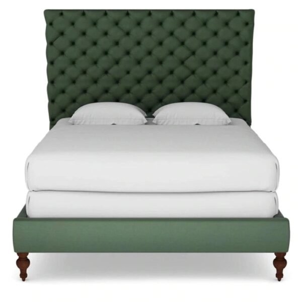 Ketty Upholstered Bed Without Storage In Suede