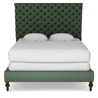 Ketty Upholstered Bed Without Storage In Suede