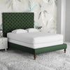 Ketty Upholstered Bed Without Storage In Suede