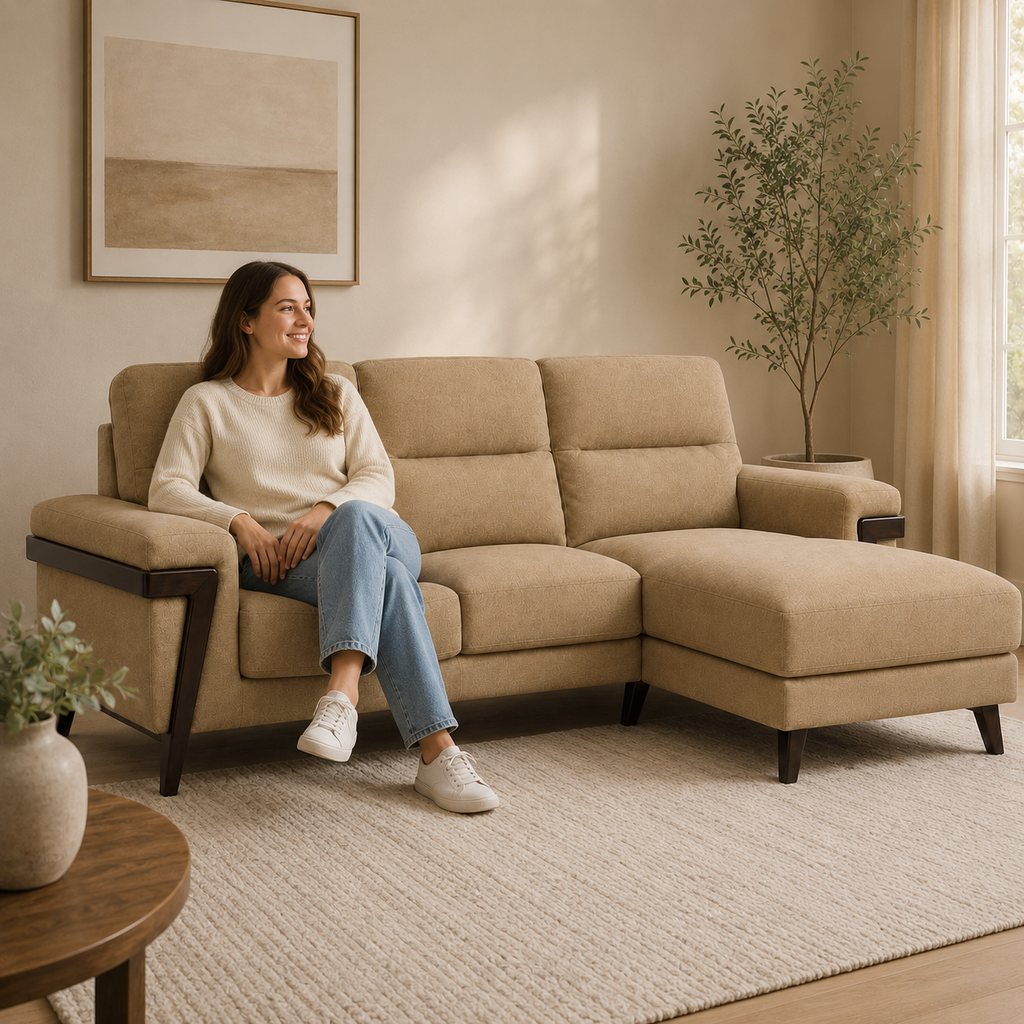 Kraya sofa — 2-plus-L-Right