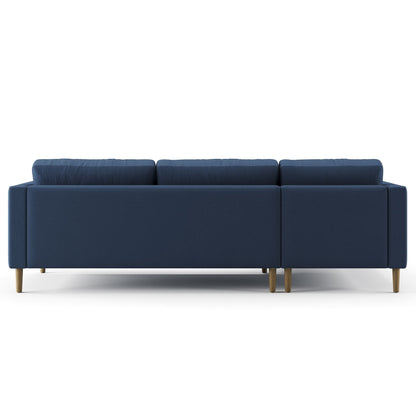 Palo Sofa T | L-Shaped Sectional with Chaise (8.25 feet length) | Tufted