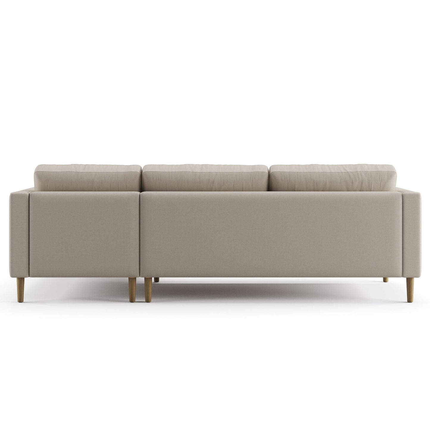 Palo Sofa T | L-Shaped Right Sectional with Chaise (8.25 feet length) | Tufted