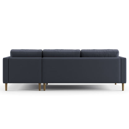 Palo Sofa T | L-Shaped Sectional with Chaise (8.25 feet length) | Tufted