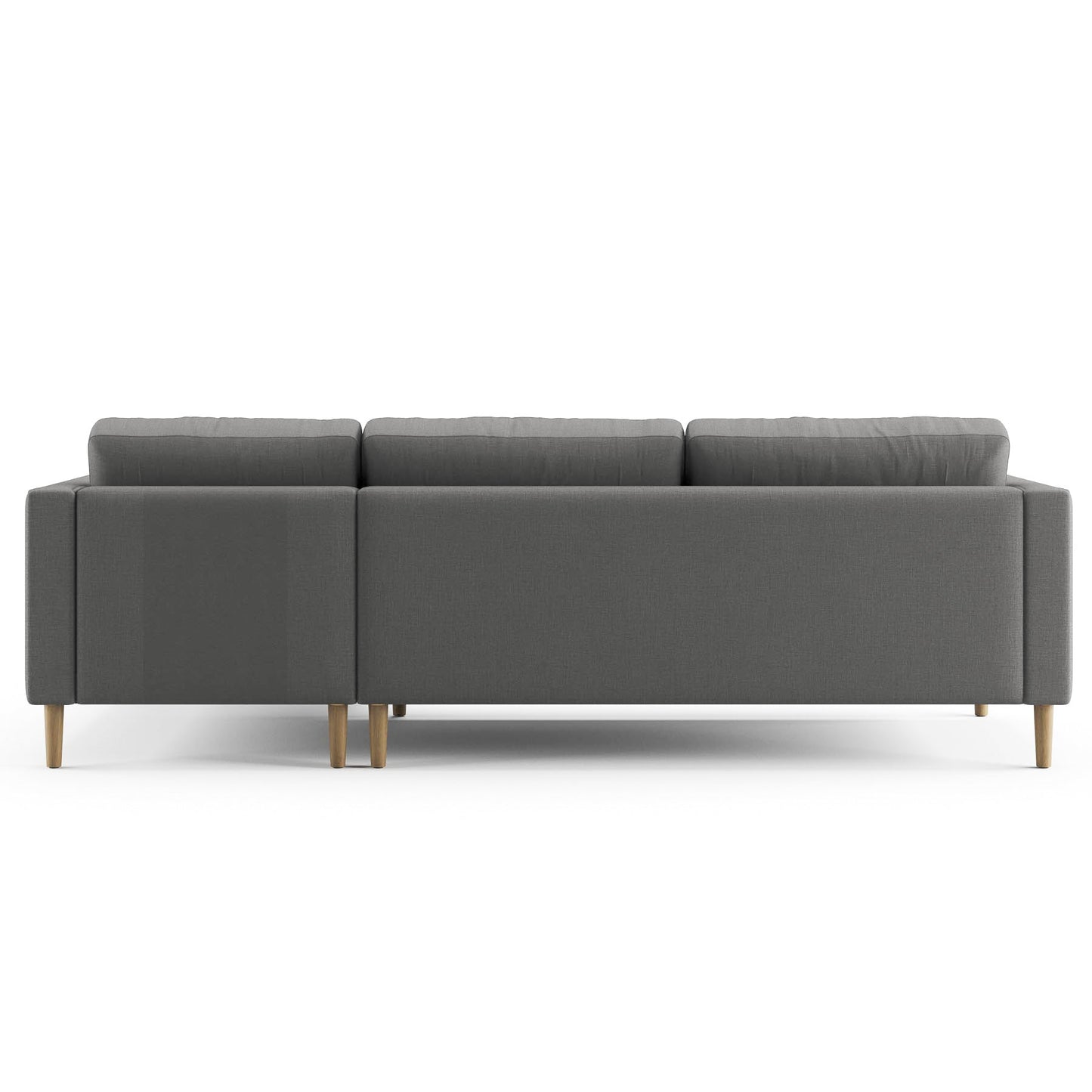 Palo Sofa | L-Shaped Sectional with Chaise (8.25 feet length) | Removable Fabrics