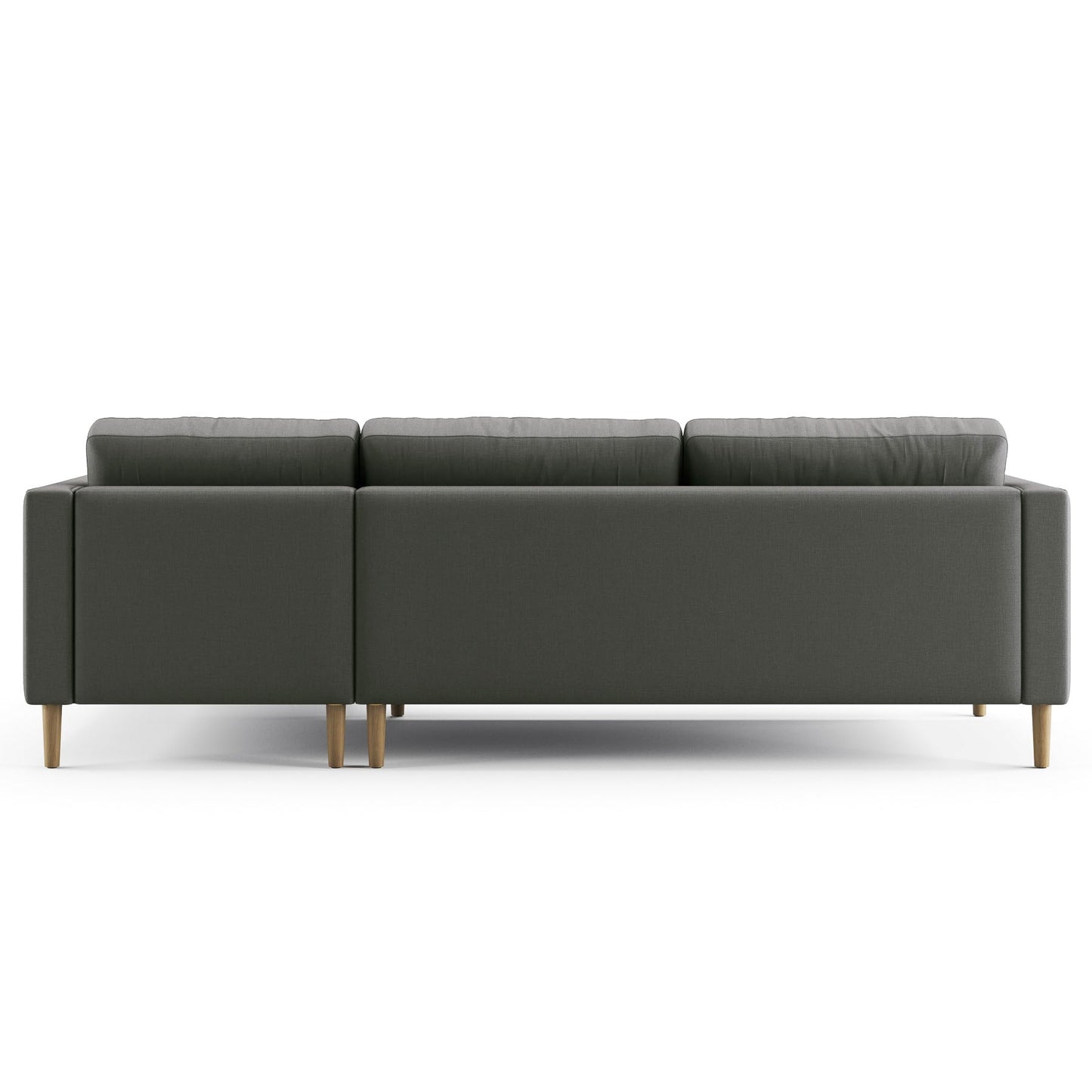 Palo Sofa T | L-Shaped Right Sectional with Chaise (8.25 feet length) | Tufted