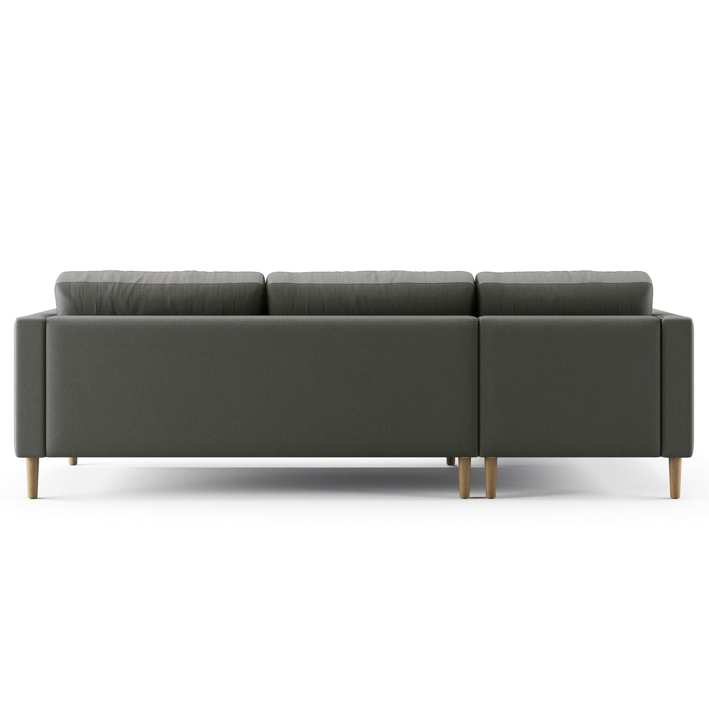 Palo Sofa T | L-Shaped Right Sectional with Chaise (8.25 feet length) | Tufted