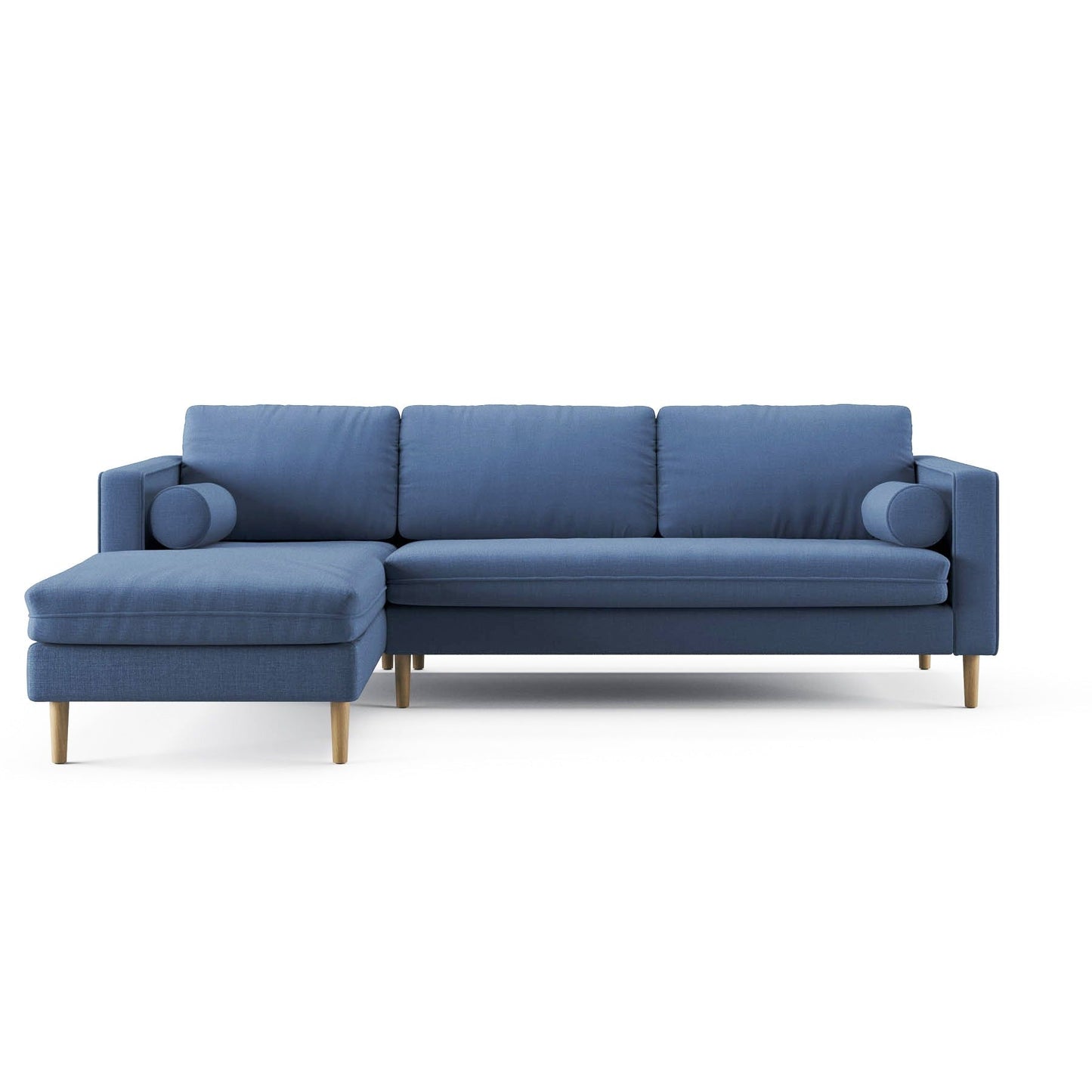 Palo Sofa | L-Shaped Sectional with Chaise (8.25 feet length) | Removable Fabrics