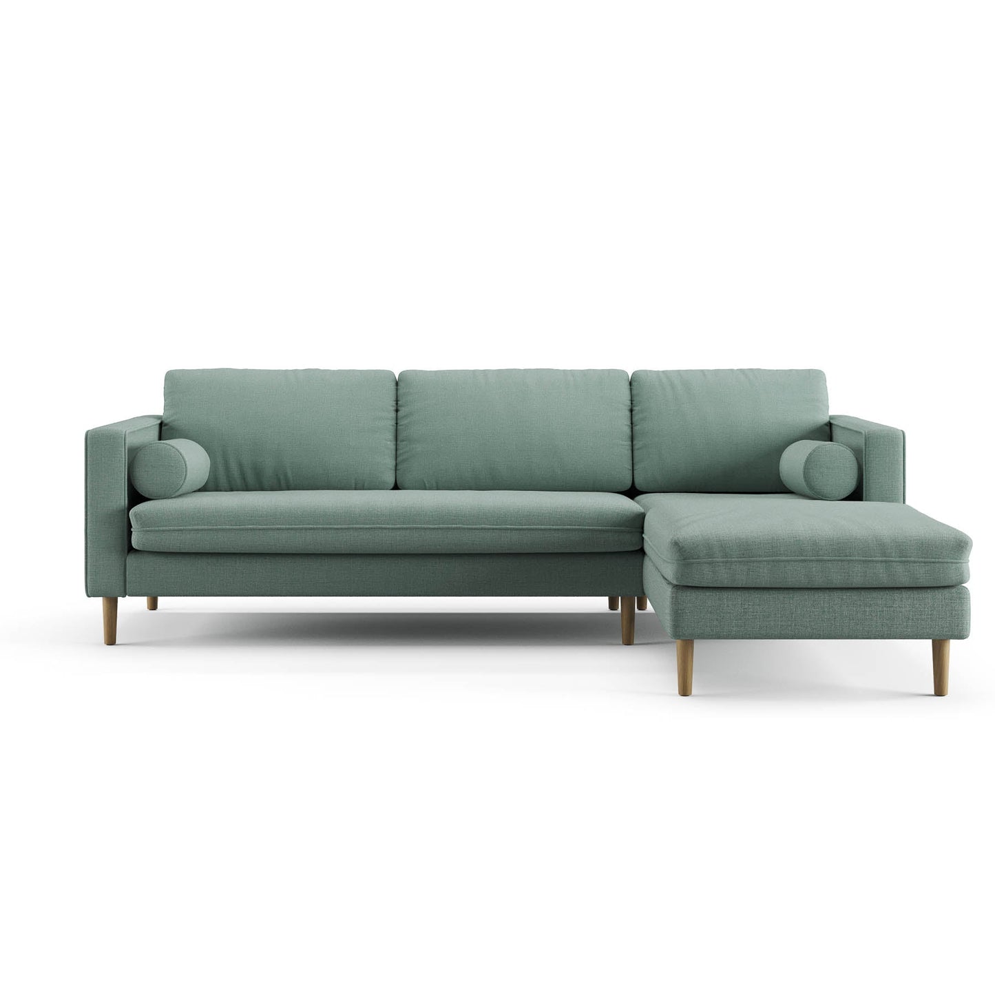 Palo Sofa | L-Shaped Right Sectional with Chaise (8.25 feet length) | Removable Fabrics