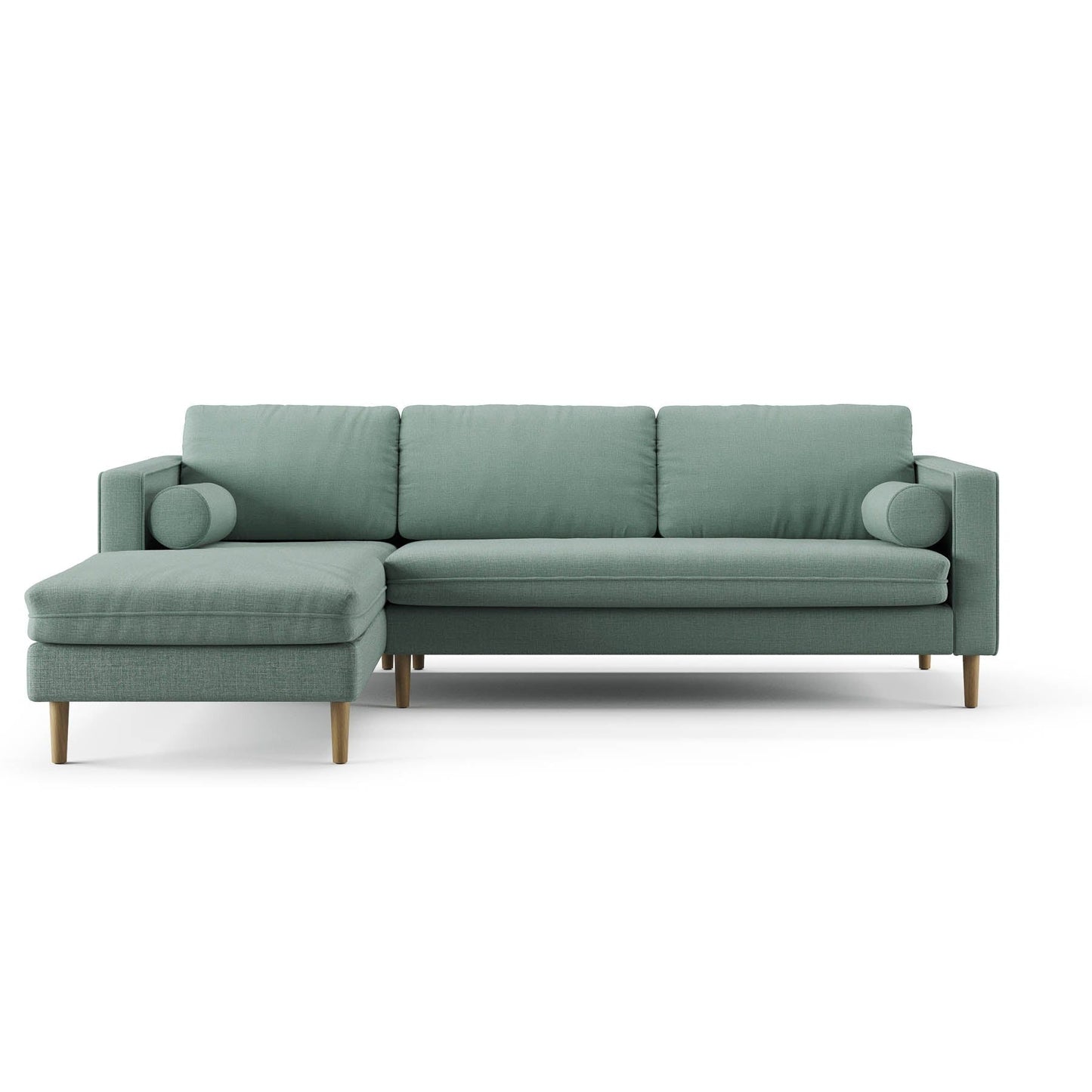 Palo Sofa | L-Shaped Sectional with Chaise (8.25 feet length) | Removable Fabrics