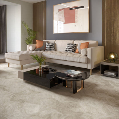 Palo Sofa T | L-Shaped Right Sectional with Chaise (8.25 feet length) | Tufted