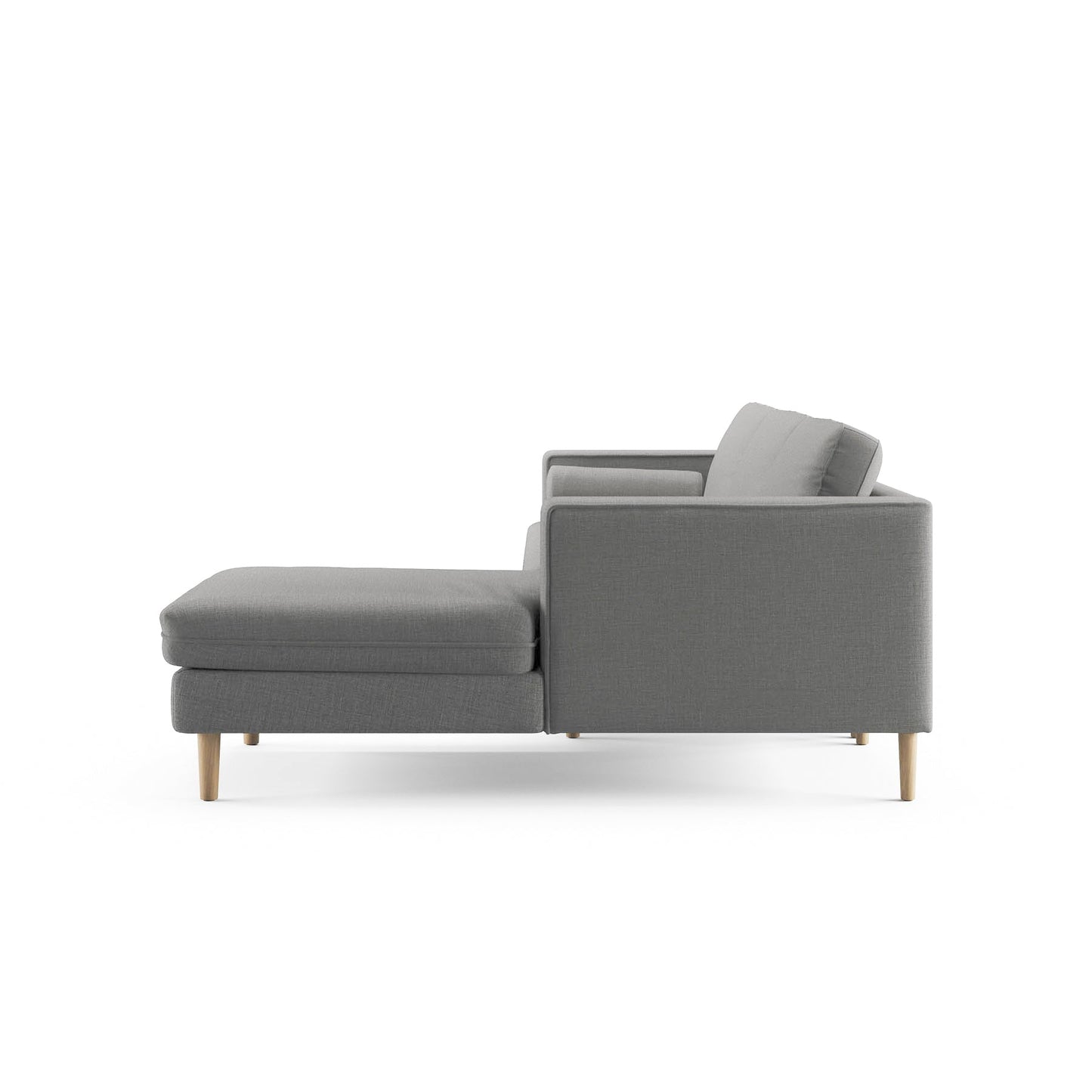 Palo Sofa | L-Shaped Sectional with Chaise (8.25 feet length) | Removable Fabrics