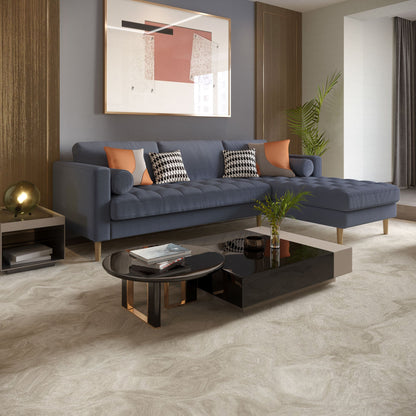 Palo Sofa T | L-Shaped Sectional with Chaise (8.25 feet length) | Tufted