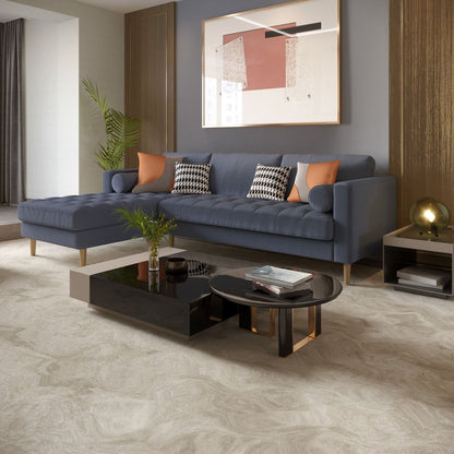 Palo Sofa T | L-Shaped Sectional with Chaise (8.25 feet length) | Tufted