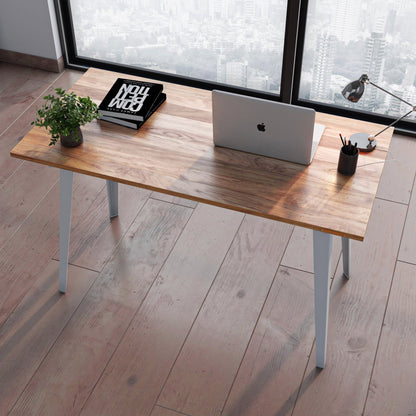 Takeshi Desk (4x2 feet) - Solid Teak Wood (Sagwan)