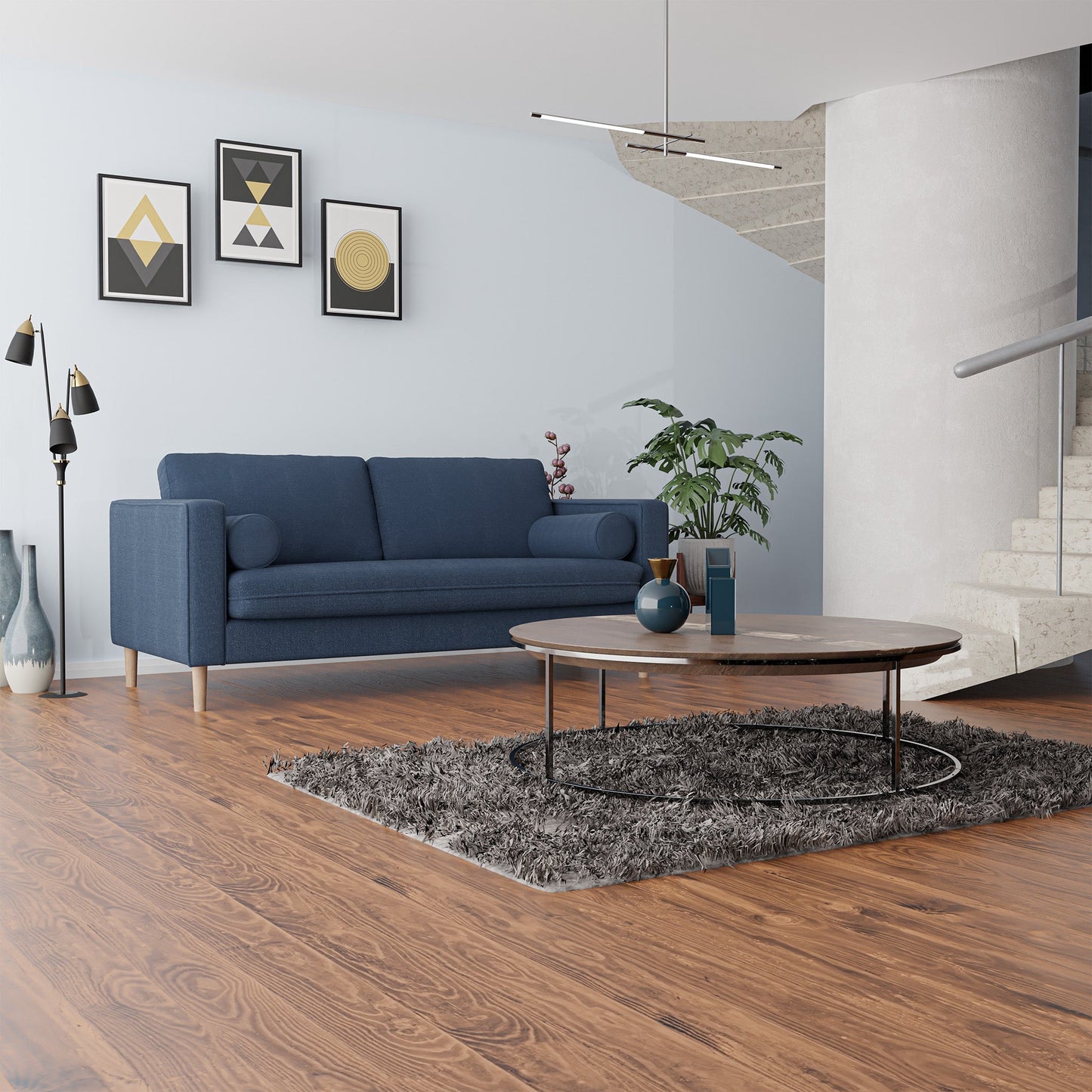 Palo Sofa | 3+ Seater (7 feet) | Removable Fabrics