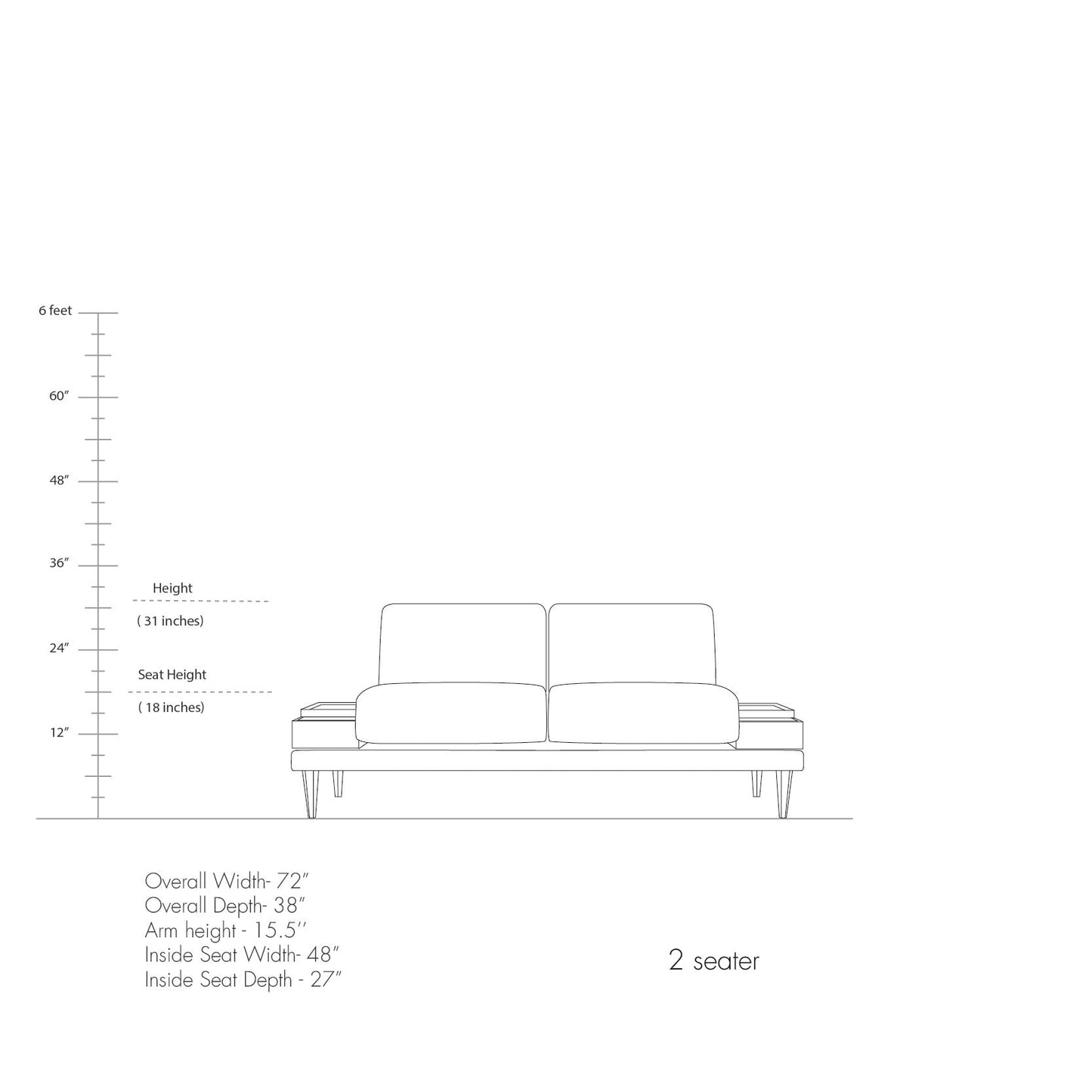Lotus with Chute Sofa Collection