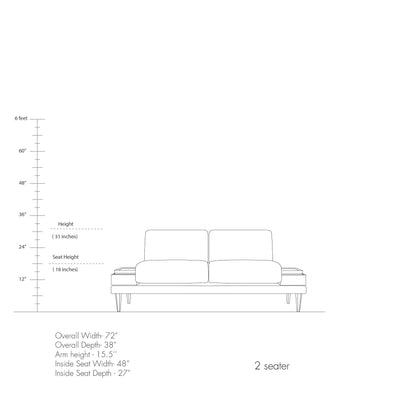 Lotus with Chute Sofa Collection