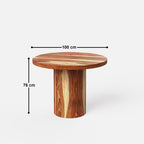 Luis-Flora Dining Table Set - 2, 4 & 6 Seater/ All sizes
