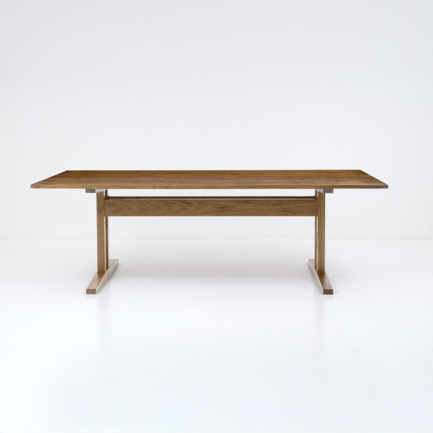 Niva Dining Table (8 feet) - Solid Teak/Walnut/Oak Wood