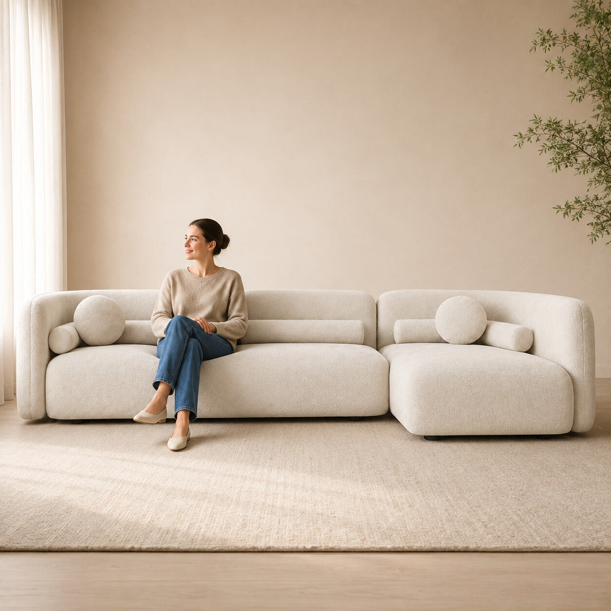 Marvel sofa — 3-plus-L-Right