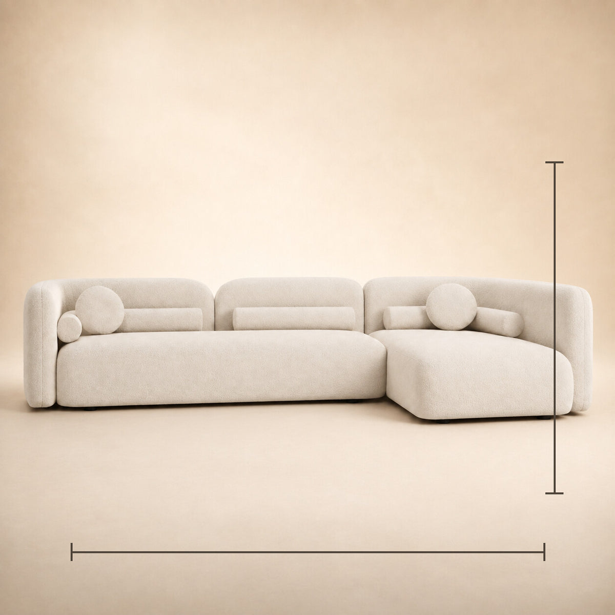 Marvel sofa — 3-plus-L-Right